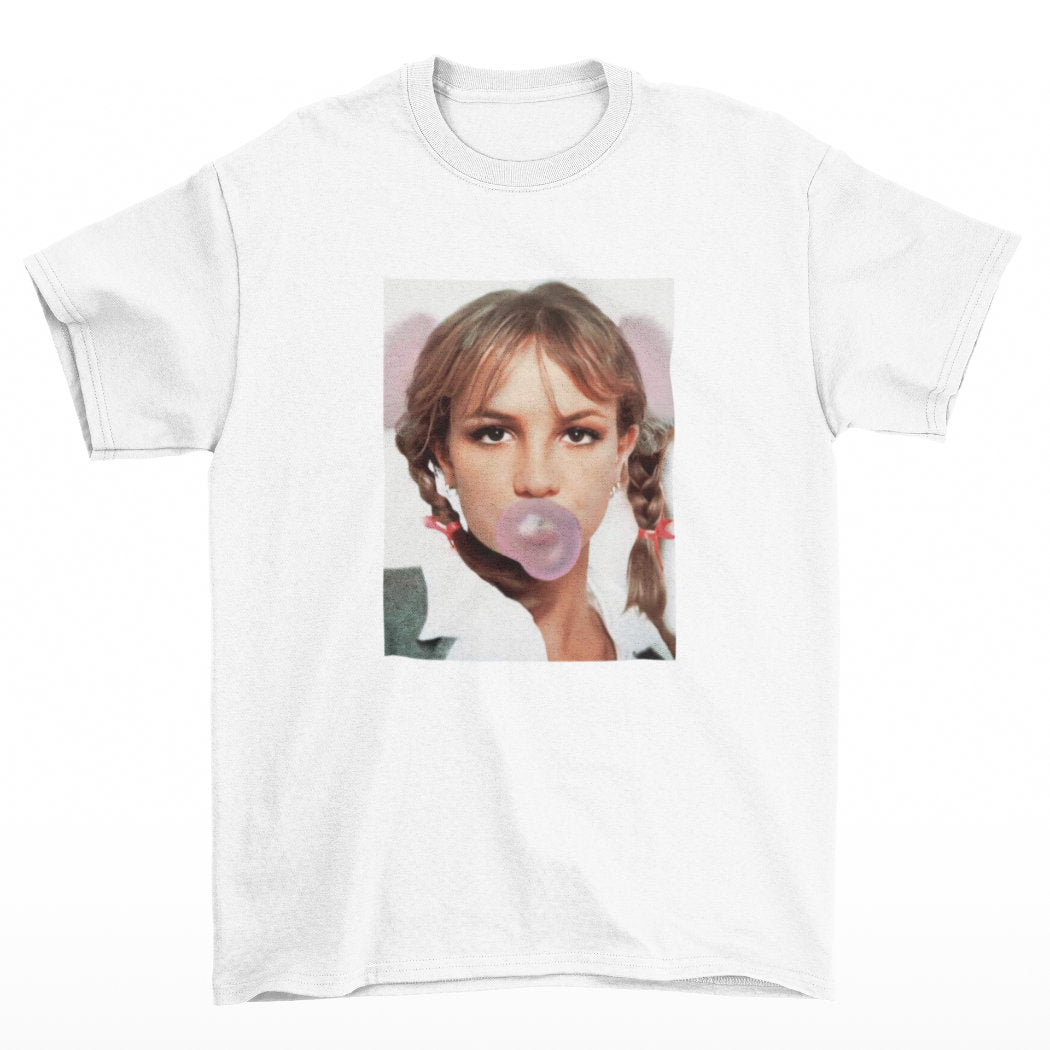 T-shirt with a photo of Miley Cyrus