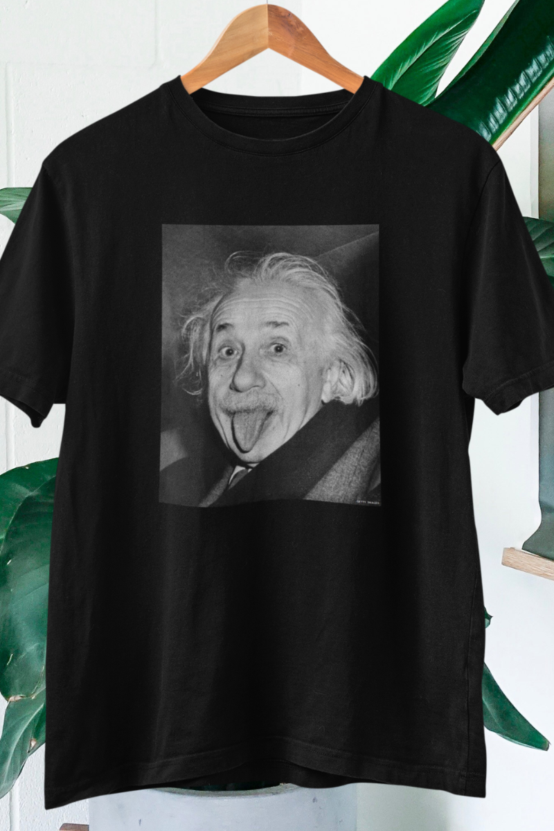 Albert Einstein T-shirt - tongue out