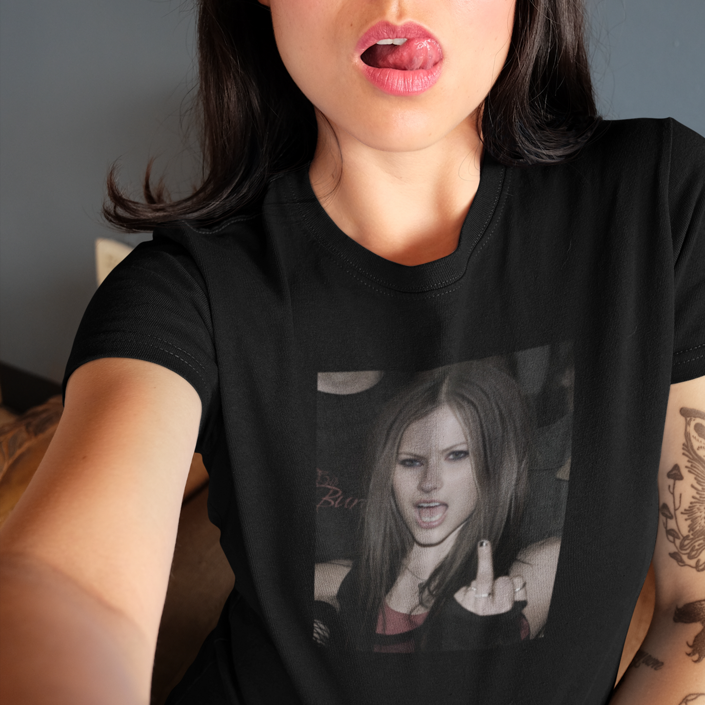 T-shirt for Avril Lavigne fans - "fap"