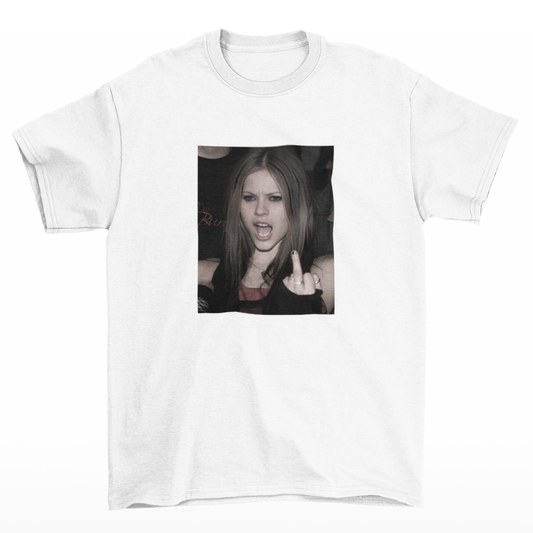 T-shirt for Avril Lavigne fans - "fap"