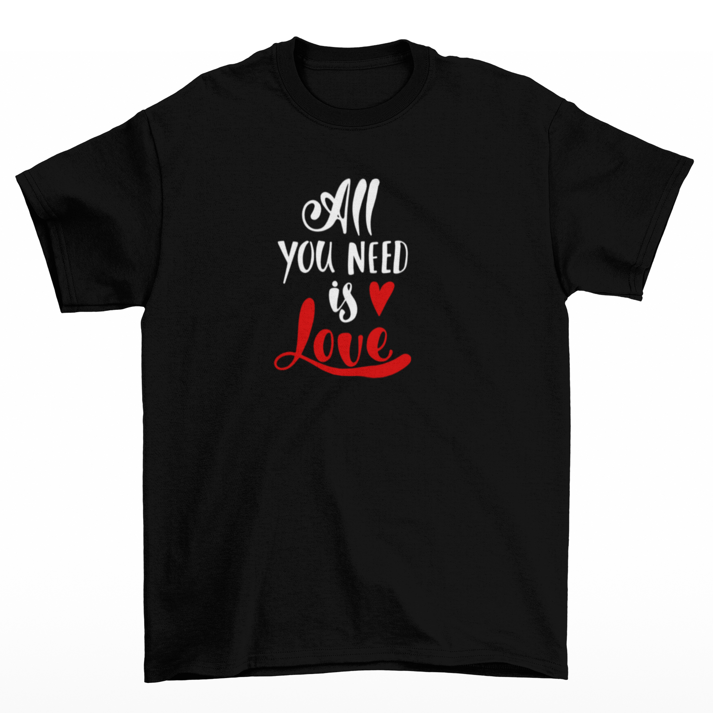 T-shirt for lovers - All You need is Love