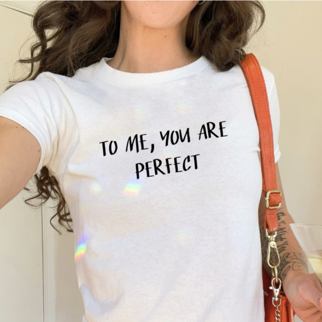 Christmas T-shirt: To me you are perfect - To me you are perfect