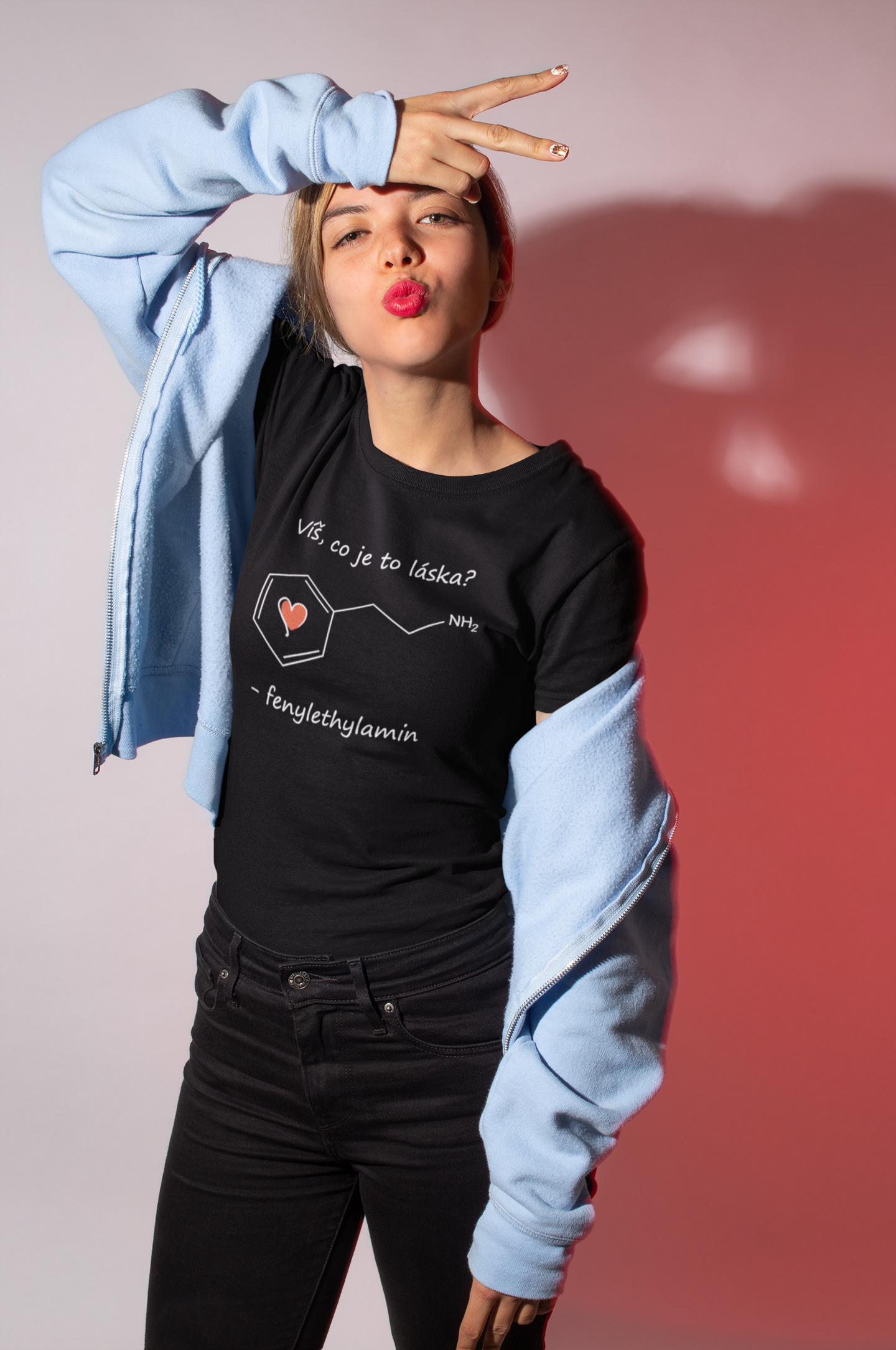 T-shirt with print - Do you know what love is?